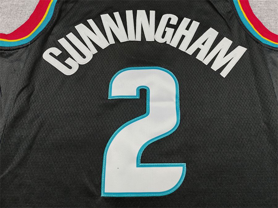 Pistons #2 Black City Edition Jersey