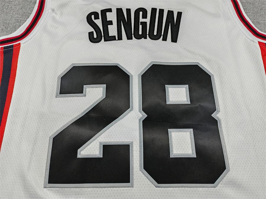 Rockets #28 White City Edition Jersey