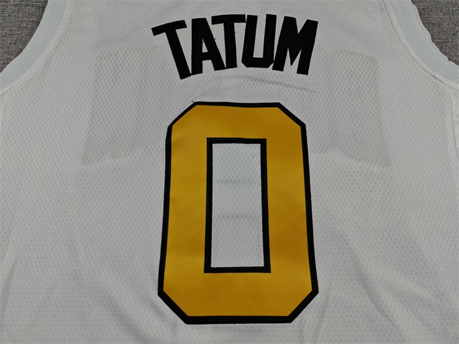 Celtics #0 White City Edition Jersey