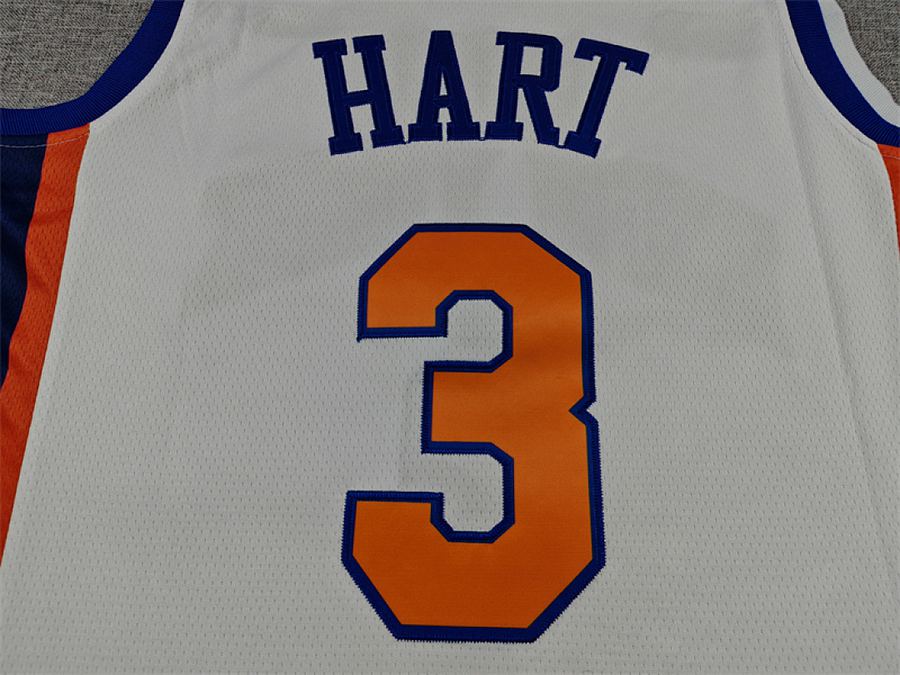Knicks #3 White City Edition Jersey