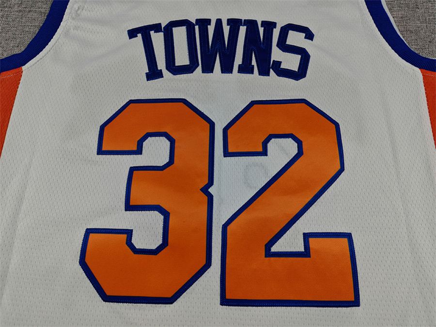 Knicks #32 White City Edition Jersey