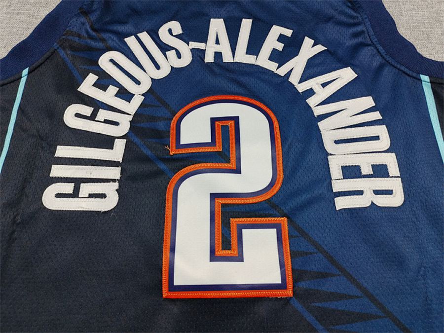 Thunder #2 Blue City Edition Jersey