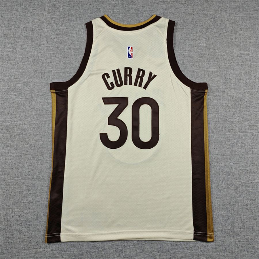 Warriors Off-White City Edition Kids Jersey