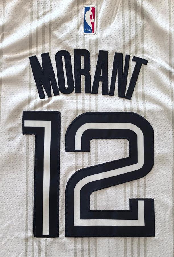 Grizzlies Ja Morant White City Edition Jersey