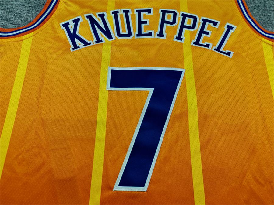 Hornets #7 Yellow City Edition Jersey