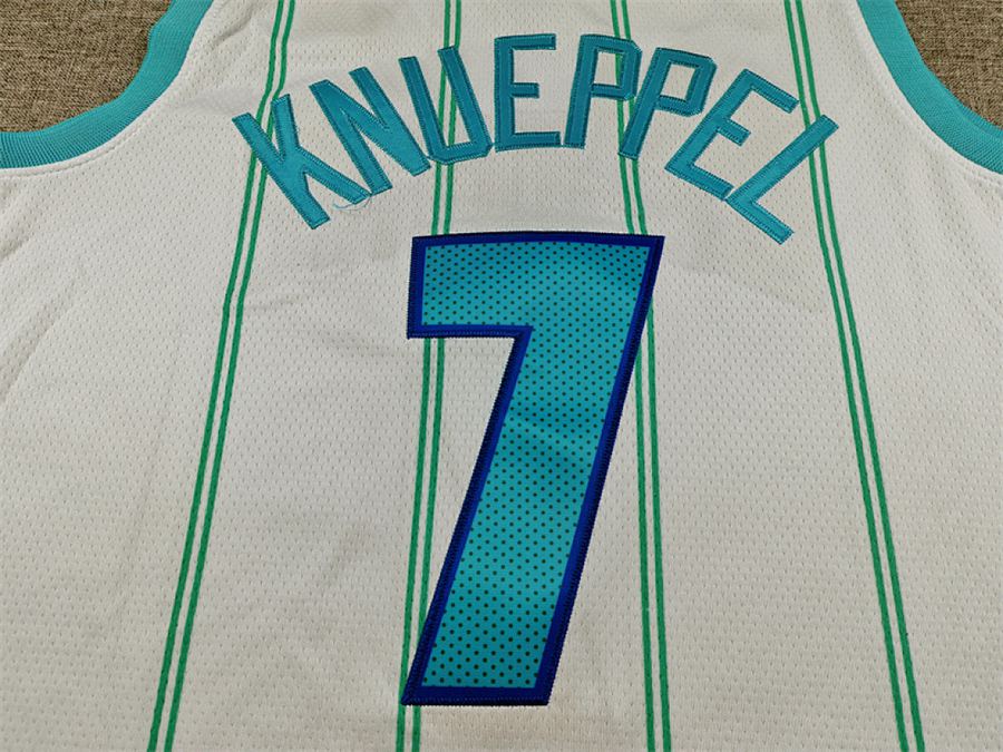 Hornets #7 White Jersey