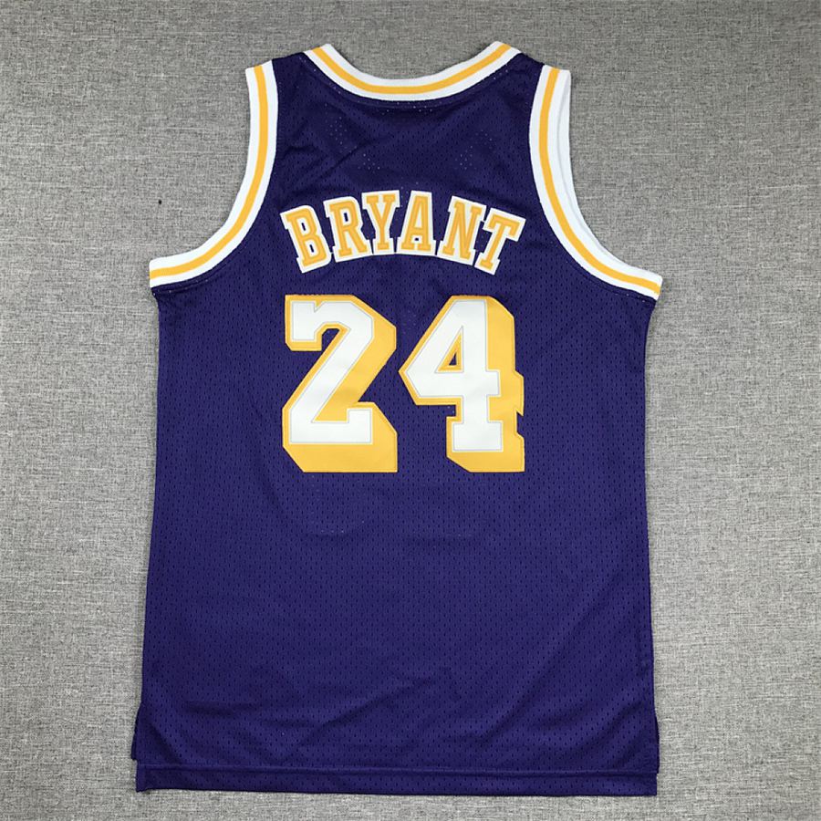 Lakers #24 Purple Kids Jersey