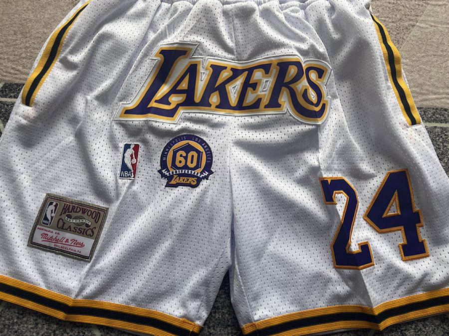 Lakers White Retro Jersey