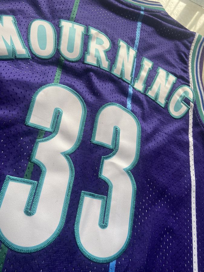 Hornets #33 Purple Jersey