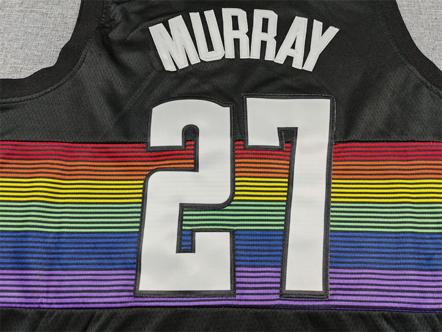 Nuggets #27 Black City Edition Jersey