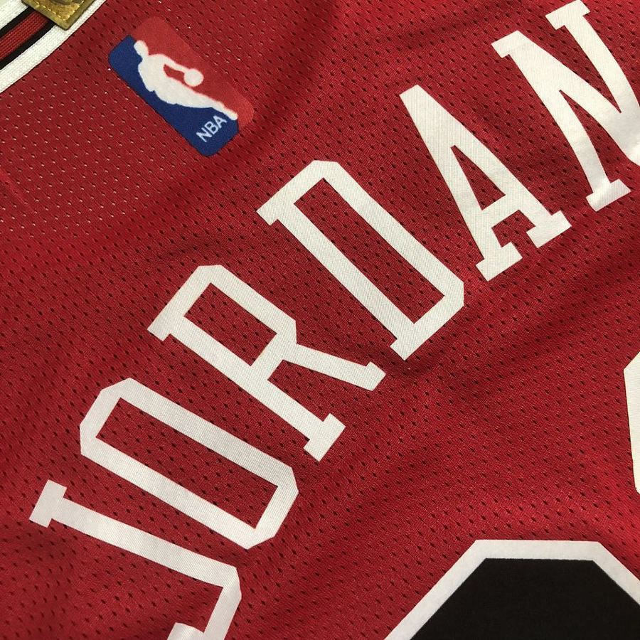 Bulls #23 Michael Jordan Heat Pressed Jersey XS-XXL