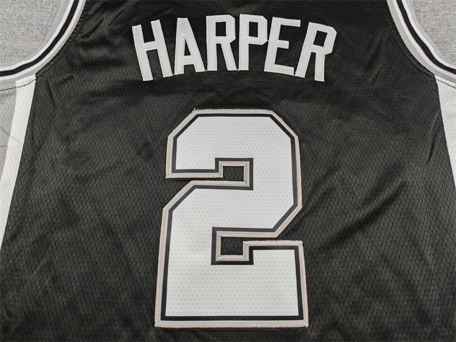 Spurs #2 Black Jersey