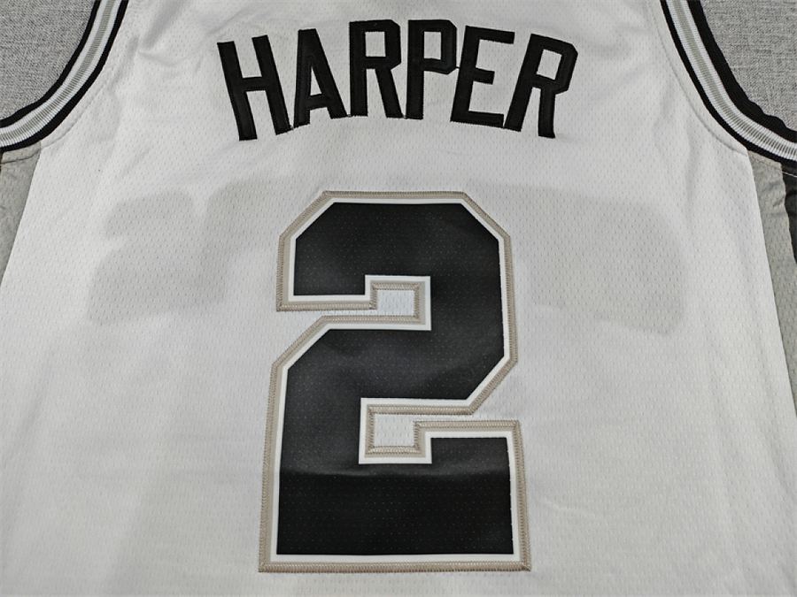 Spurs #2 White Jersey