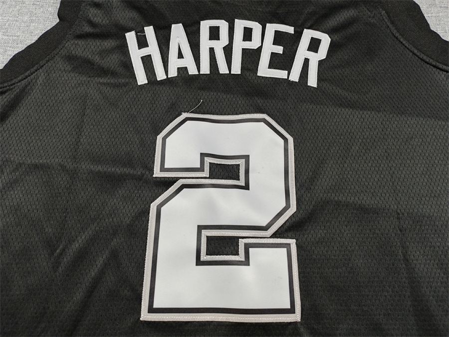 Spurs #2 Black City Edition Jersey