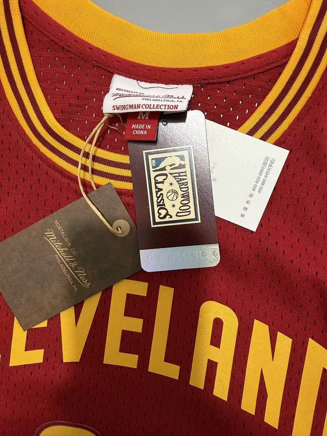 Cavaliers #23 LeBron James Wine Red Retro Heat Pressed Jersey