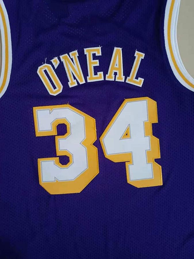 Lakers Purple Retro Jersey