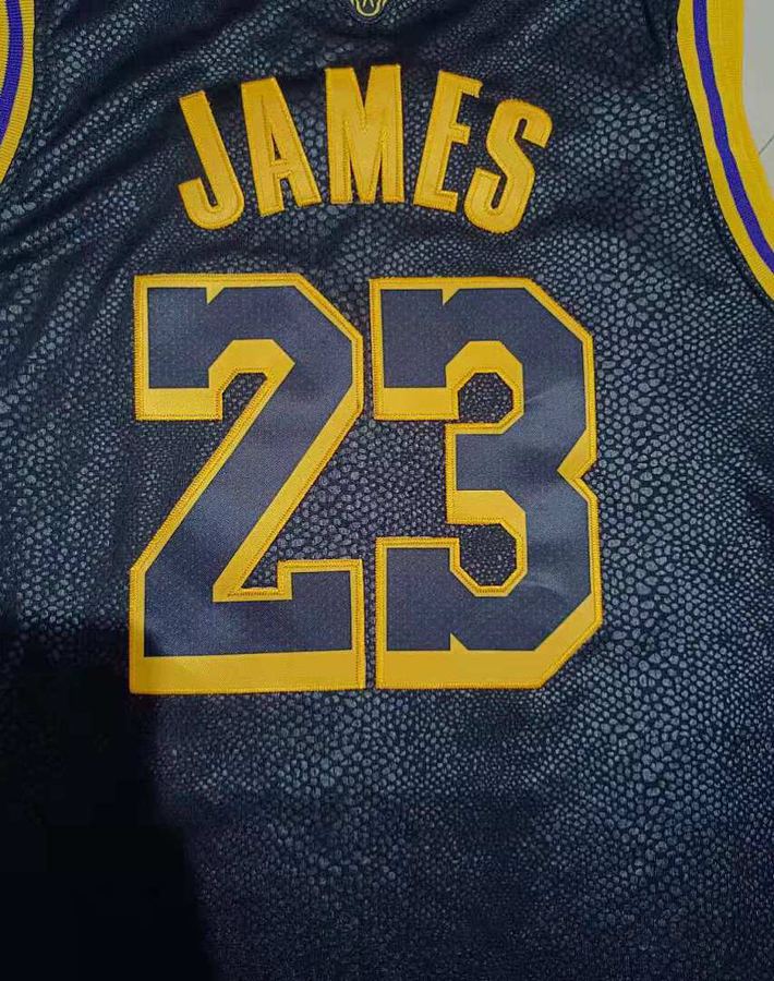 Lakers #23 Black Jersey