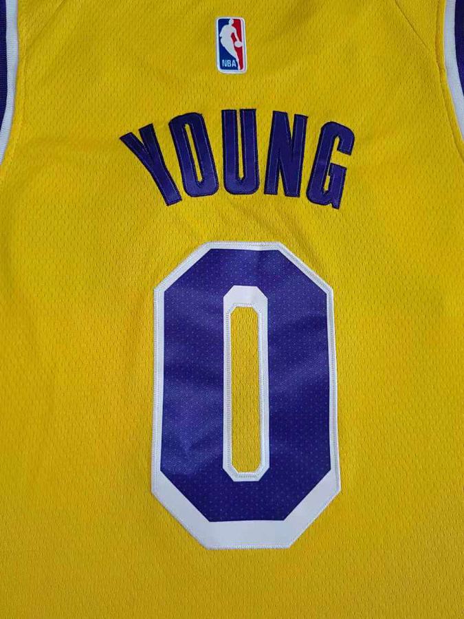 Lakers Yellow Jersey