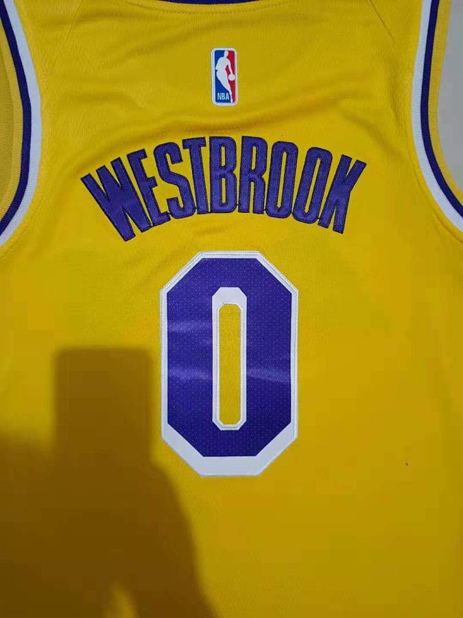 Lakers Yellow Jersey