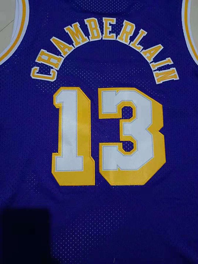 Lakers #13 Purple Retro Jersey