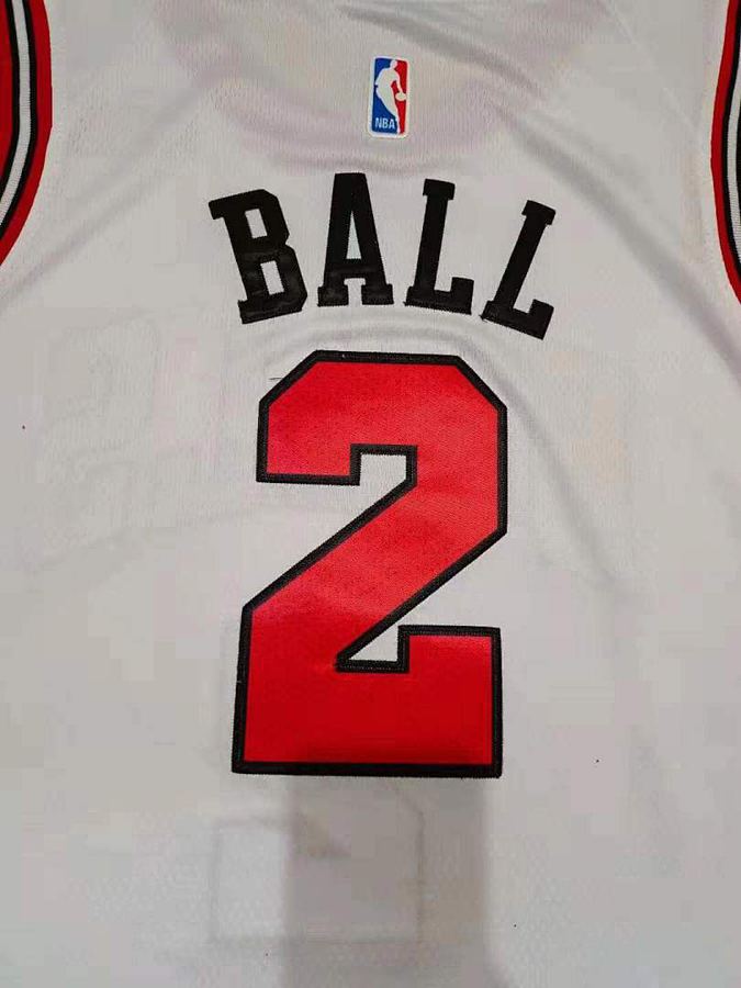 Bulls #2 White Jersey