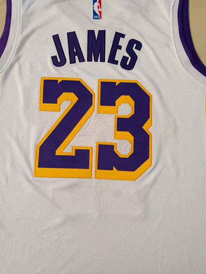 Lakers White Nike Jersey