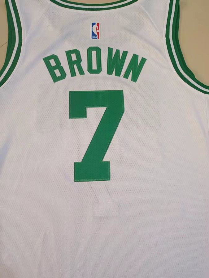 Celtics #7 White Nike Jersey