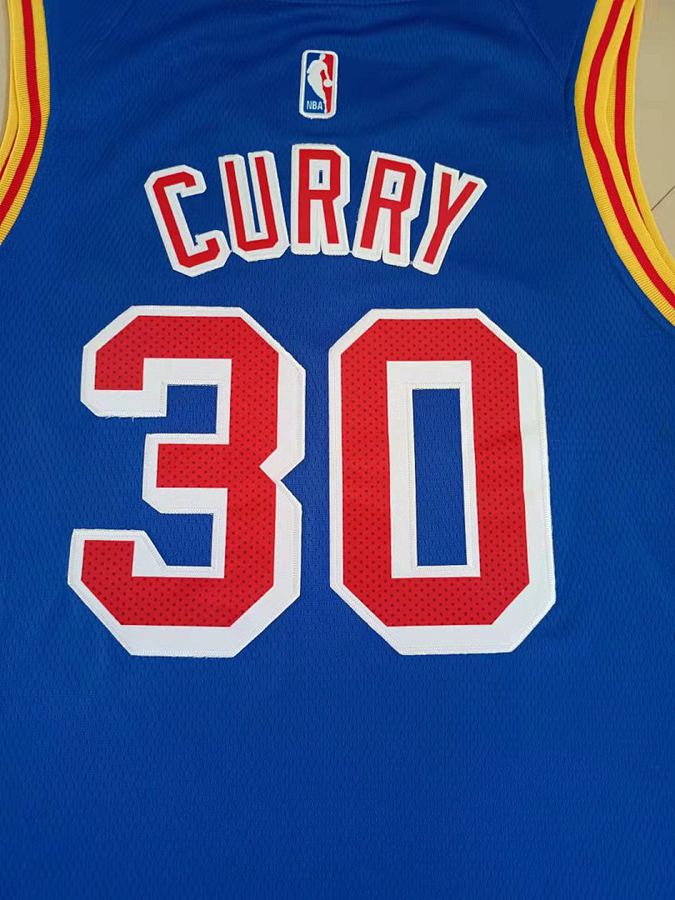Warriors #30 75th Anniversary Nike Jersey