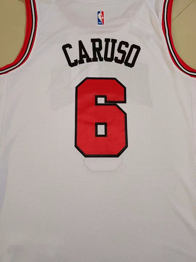 Bulls White Nike Jersey