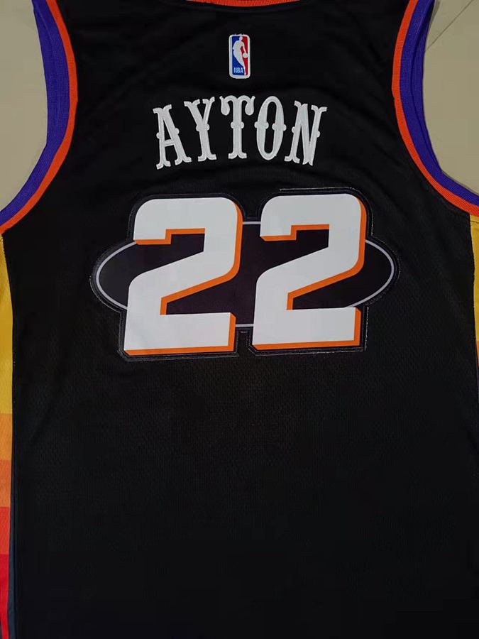 Suns #22 Chris Paul Black Nike Jersey