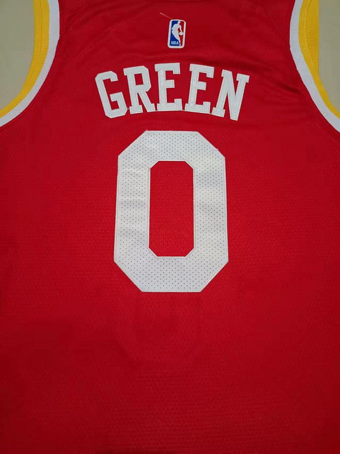 Rockets #0 Russell Westbrook Red Nike Jersey