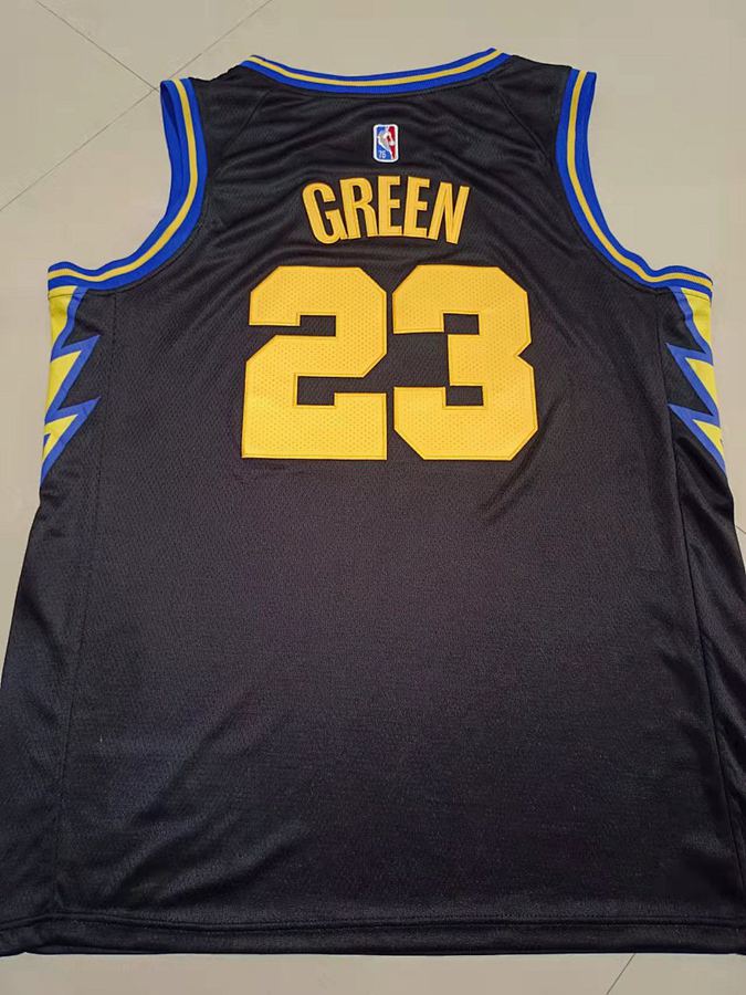 Warriors #23 Black 75th Anniversary Diamond Nike Jersey