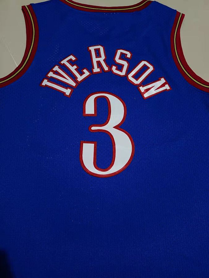 76ers #3 Retro Jersey