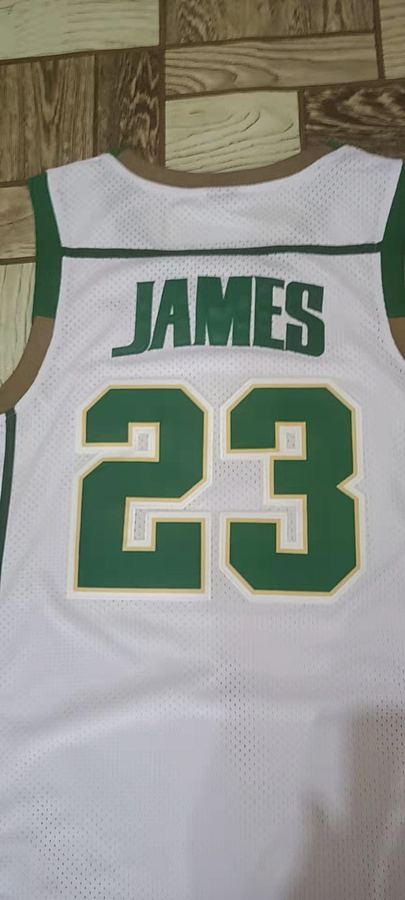 LeBron James #23 White Jersey
