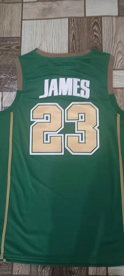 LeBron James #23 Green Jersey