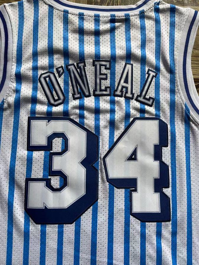 Lakers #34 Shaquille O'Neal Retro Jersey