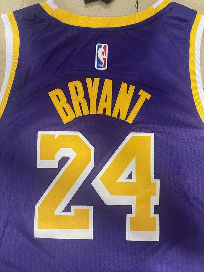 Lakers #24 Purple Nike Jersey
