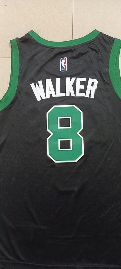 Celtics #8 Michael Jordan Black Jersey