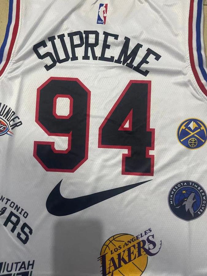 NBA White Collab Jersey