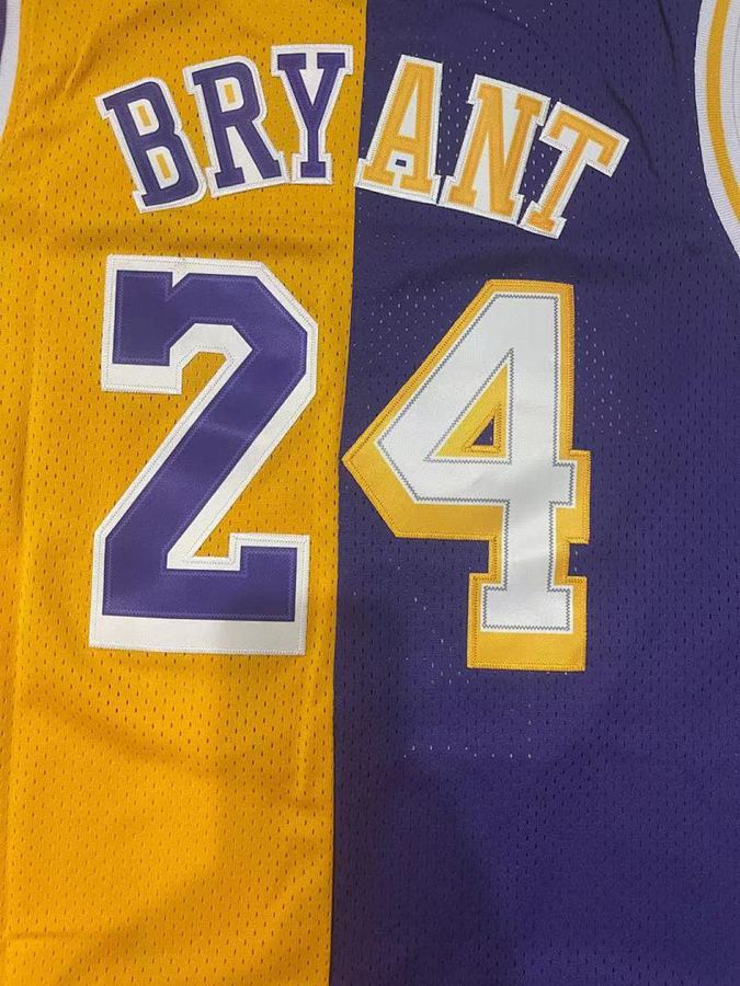 Lakers #24 Purple Retro Jersey