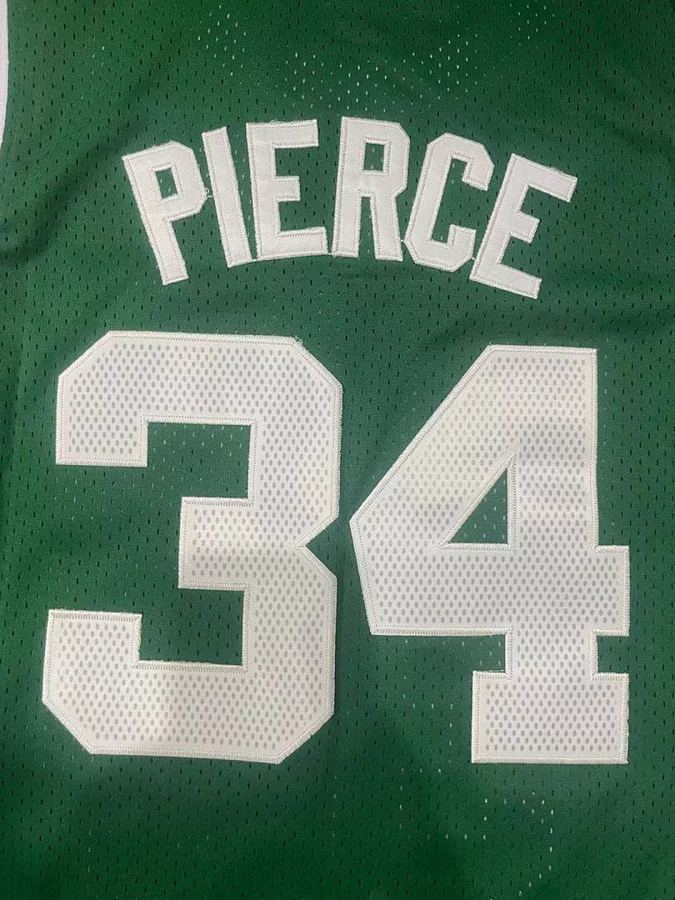 Celtics #34 Green Retro Jersey