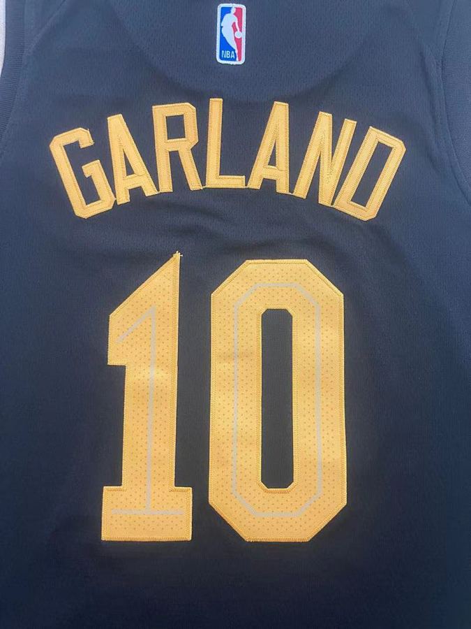 Cavaliers #10 Michael Jordan Black Jersey