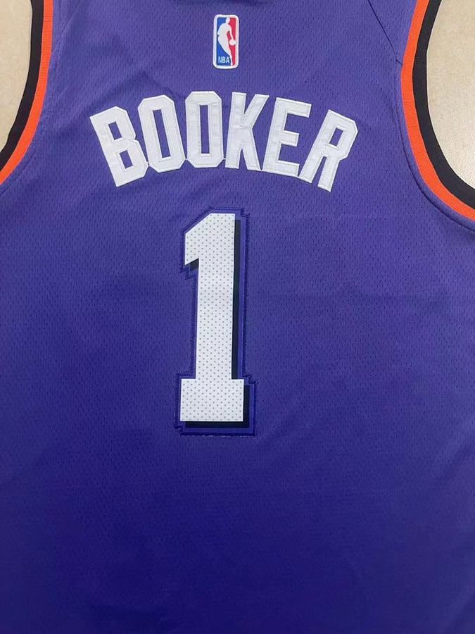 Suns #1 Purple Nike Jersey