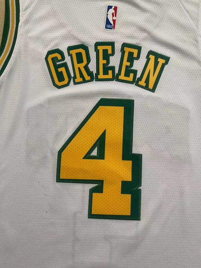 Rockets #4 White Nike Jersey