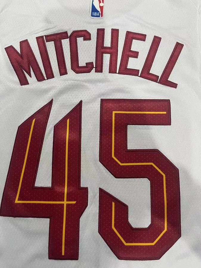 Cavaliers #45 White Nike Jersey