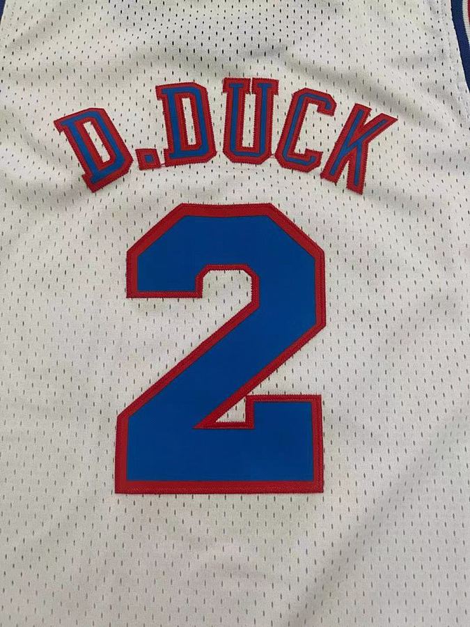 NBA White Retro Kids Jersey