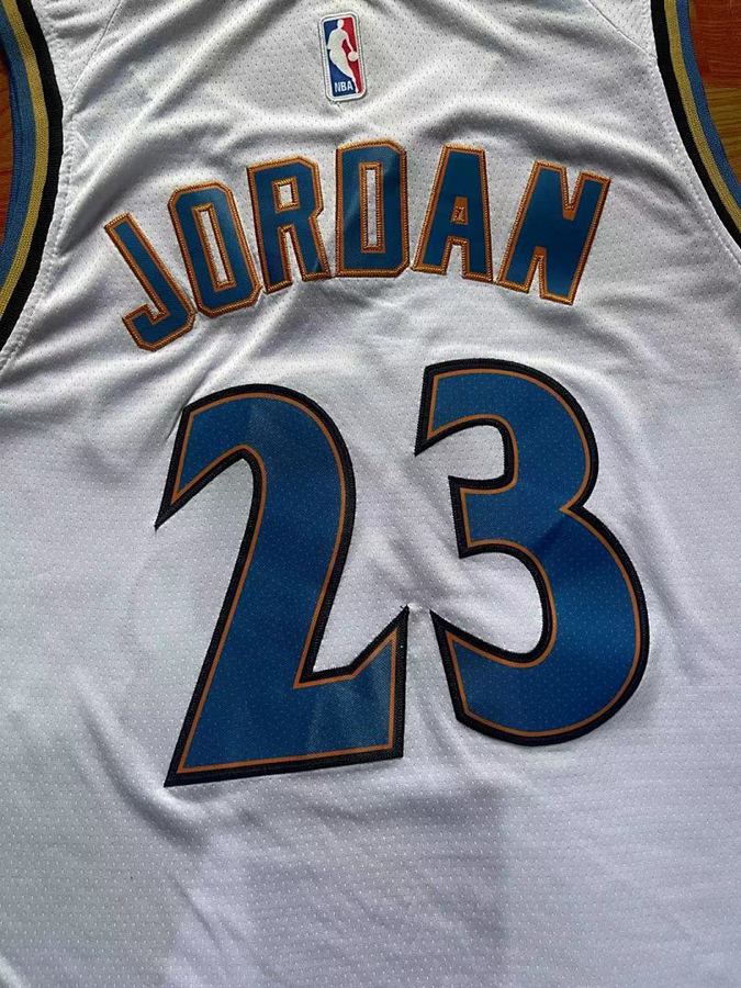 Wizards #23 White Jersey