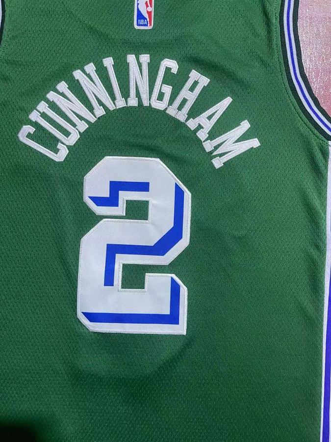 Pistons #2 Green Nike Jersey