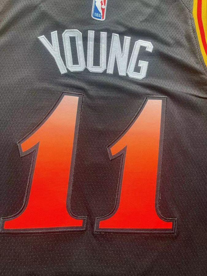 Hawks #11 Black City Edition Jersey