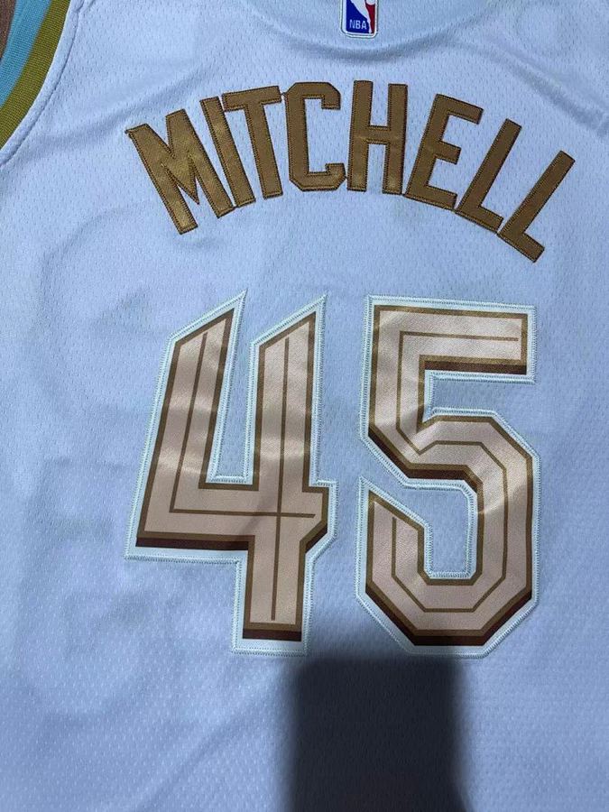 Cavaliers #45 White Jersey